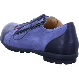 THINK! Think Kong chromfrei gegerbte nachhaltige Halbschuhe, Denim/Kombi 8000