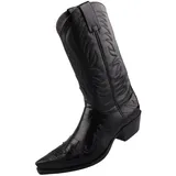 Sendra Boots 3241 Herren Cowboy-Stiefel Schwarz, Schuhgröße:EUR 45 - 45 EU