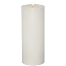 Star Trading Flamme Flow Big LED-Kerze 27,5 cm weiß