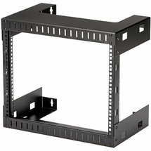 Startech StarTech.com 8HE 19" Open Frame Server Rack - AV / Patch Panel / Computer Geräte (RK812WALLO)