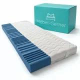 möbel-gerner Topper 7-Zonen Matratzentopper H3 160 x 200 cm weiß
