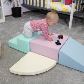 iglu soft play Corner Climber 5er Softbausteine Set 128-tlg.