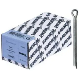 E-NORMpro Splinte DIN 94 verzinkt 3,2 x 40 100 Stück