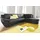 TRENDMANUFAKTUR Ecksofa »Rondo, zeitlos und elegant, OTTOs Choice, bequem, L-Form«, wahlweise mit Federkern, wahlweise mit Bettfunktion schwarz