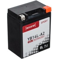 Accurat Sport GEL YB14L-A2 Motorradbatterie 14Ah 12V
