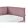 Meise Möbel Polsterbett Cool 90 x 200 cm rose inkl. Rückenelement