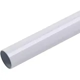 LIEDECO Gardinenstange LIEDECO "Power" Gr. 1, weiß, L:120cm Ø:20mm, Metall, Gardinenstangen