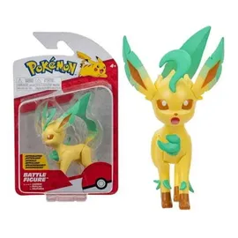 Pokémon PKW3005 - Battle Figure Pack - Folipurba, offizielle bewegliche Figuren, 7,5 cm