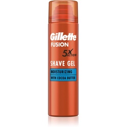 Gillette Fusion5 Cocoa Butter Rasiergel für Herren 200 ml