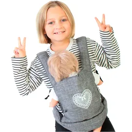 Bayer Chic 2000 Puppentrage Bauchtrage grau CHIC2000