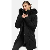 trueprodigy Julius F Damen Winterjacke hochschließender Kragen Schwarz XXL - Schwarz - XXL