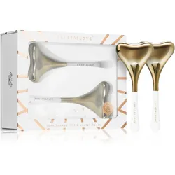 Crystallove Cryo Cryotherapy Lift & Sculpt Tools Massage Hilfsmittel für das Gesicht 2 St.