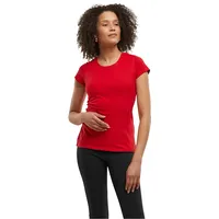 Build Your Brand Damen BB012-Ladies Basic Tee T-Shirt, cityred,