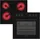 Telefunken ECH65A-B2 Einbauherd-Set | Backofen mit Grill & Umluft | Glaskeramik-Kochfeld