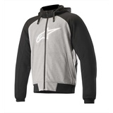 Alpinestars Chrome Sport Motorrad Hoodie, grau, XXL