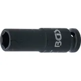 BGS 7214 | Kraft-Steckschlüssel-Einsatz Sechskant, tief | 12,5 mm (1/2") | SW 14 mm