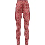 KARI TRAA Rose Funktionsunterhose Damen in burgundy red, Größe L - rot