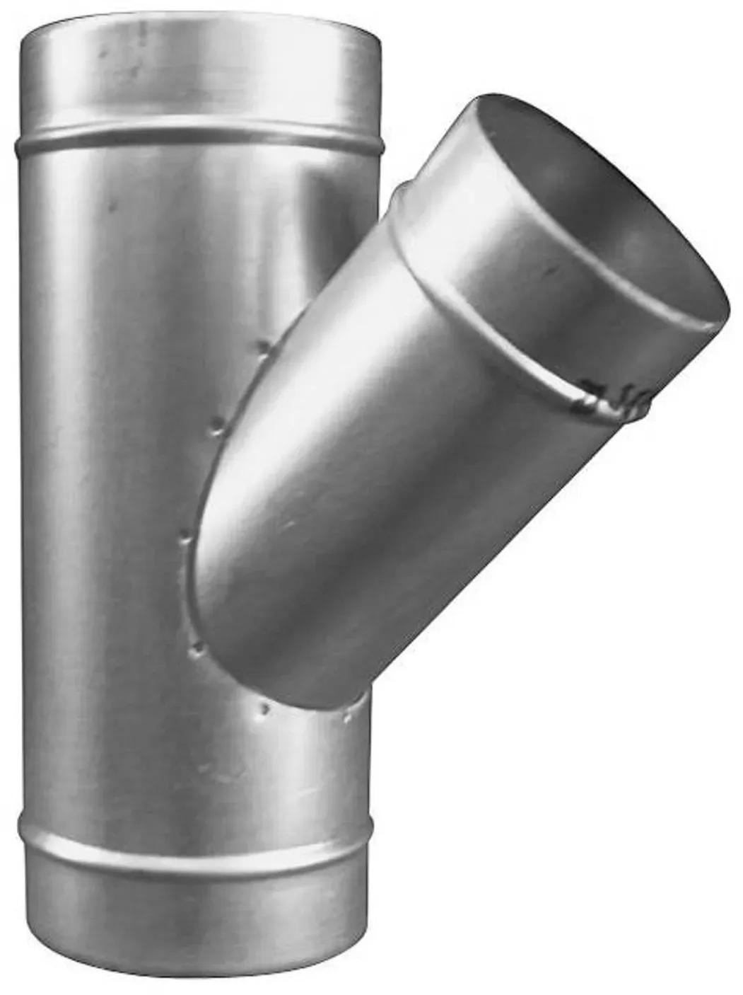 Zehnder Wickelfalz T-Stück 45 Grad DN 200/200/200