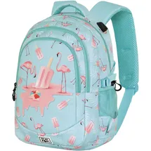 Oh My Pop! Plus Running Rucksack Ice Flamingo - Blau