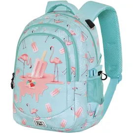 Oh My Pop! Plus Running Rucksack Ice Flamingo - Blau