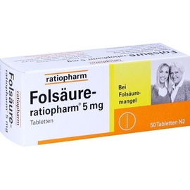 Ratiopharm Folsäure-ratiopharm 5mg