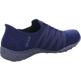 SKECHERS Breathe-Easy - Roll-With-Me Damen Slipper, Slip Ins in Marineblau Gr.: 38