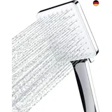 Newentor Duschkopf, Handbrause Duschkopf Gross, Wassersparender Duschkopf Hochdruck, Duschkopf XXL mit 6 Strahlarten (ohne Schlauch)
