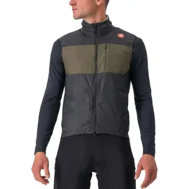 Castelli 4522010-010 UNLIMITED PUFFY VEST Jacket Herren BLACK/TARMAC Größe M
