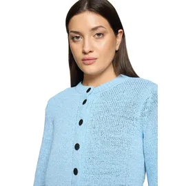 Betty Barclay Strickjacke mit aufgesetzten Taschen Powder Blau 36
