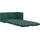 vidaXL Bodensofa mit Schlaffunktion Dunkelgrün 112x174x55 cm Stoff vidaXL