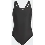 Adidas Cut 3-Streifen Badeanzug SCHWARZ|WEISS 122-128cm 7-8J