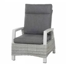 Siena Garden Corido Loungesessel, ice grey, Alu / Gardino®-Geflecht, 73 x 87 x 103 cm