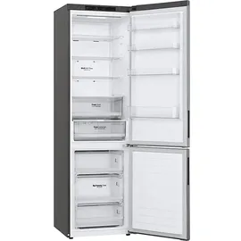 LG GBP62PZNAC Kühl-Gefrierkombination (384 l, 2030 mm hoch, Platinum Silver)