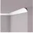 NOEL & MARQUET Eckleiste NMC NE3 Pure Weiß 2 St. 200 x 8,2 x 8,2 cm