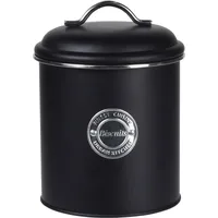 Spetebo Keksdose schwarz 18 x 13 cm 1,5 l