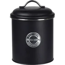 Spetebo Keksdose schwarz 18 x 13 cm 1,5 l