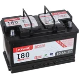 Accurat Impulse I80 Autobatterie 80Ah AGM Start-Stop