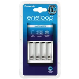 Panasonic eneloop Standardladegerät BQ-CC51H und 4 Stück eneloop Standard AA Akkus