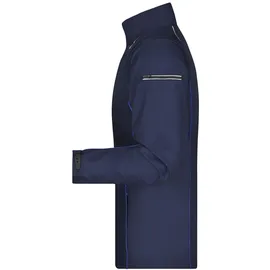James & Nicholson Herren Zip-Off Softshell Jacke JN1122 Gr. M navy/royal