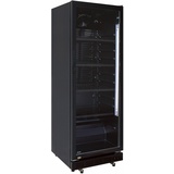 Getränkekühlschrank Gewerbekühlschrank 310l 1 Glastür 620x635x1562 mm schwarz