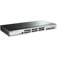 D-Link DGS-1510 Managed L3 Gigabit Ethernet (10/100/1000) Schwarz,