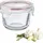 Westmark Frischhaltedose rund rot/transparent 150 ml