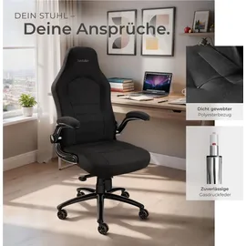 Tectake Springsteen Kunststoff Schwarz