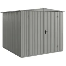 Hörmann Gerätehaus Berry Classic 2,59 x 2,48 m Grau
