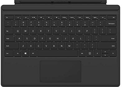 Microsoft MS Surface Pro Type Cover Commercial SC Hardware M1725 Black Italian Italy (IT)