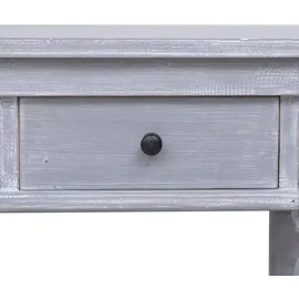 vidaXL Schreibtisch 115x50x78 cm Massivholz Mahagoni