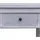vidaXL Schreibtisch 115x50x78 cm Massivholz Mahagoni