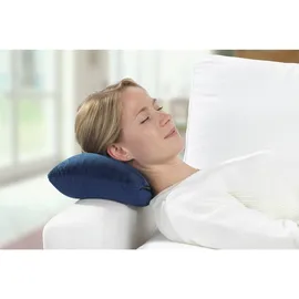 Maximex 2-in-1 Reisekissen 40 x 30 cm Blau