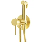 Steinberg Serie 100 Einhebelmischer Bidetarmatur Brushed Gold 1001350BG