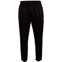 lotto LOTTO, Trainingshose schwarz S (44/46), Normalgrößen, (caviar), 100% Polyester, unifarben, lang, Hosen Trainingshose, - mit praktischen Eingrifftaschen